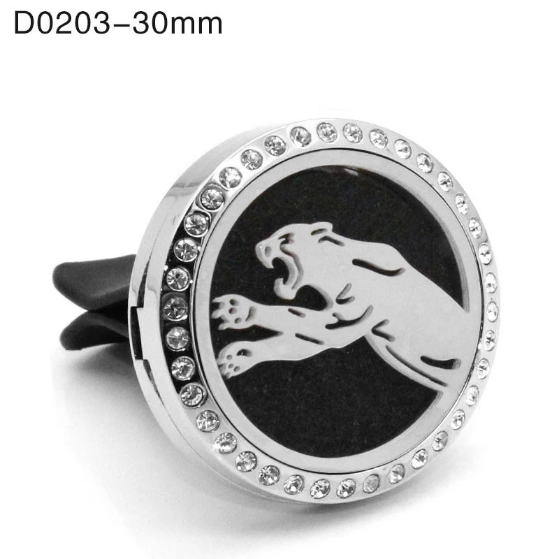 D0203-30MM Новинка, автомобильный освежитель воздуха, украшение, автомобильный Кондиционер, воздушный выход, духи, зажим с бриллиантами, складное Автомобильное устройство для ароматерапии - Название цвета: D0203-30MM