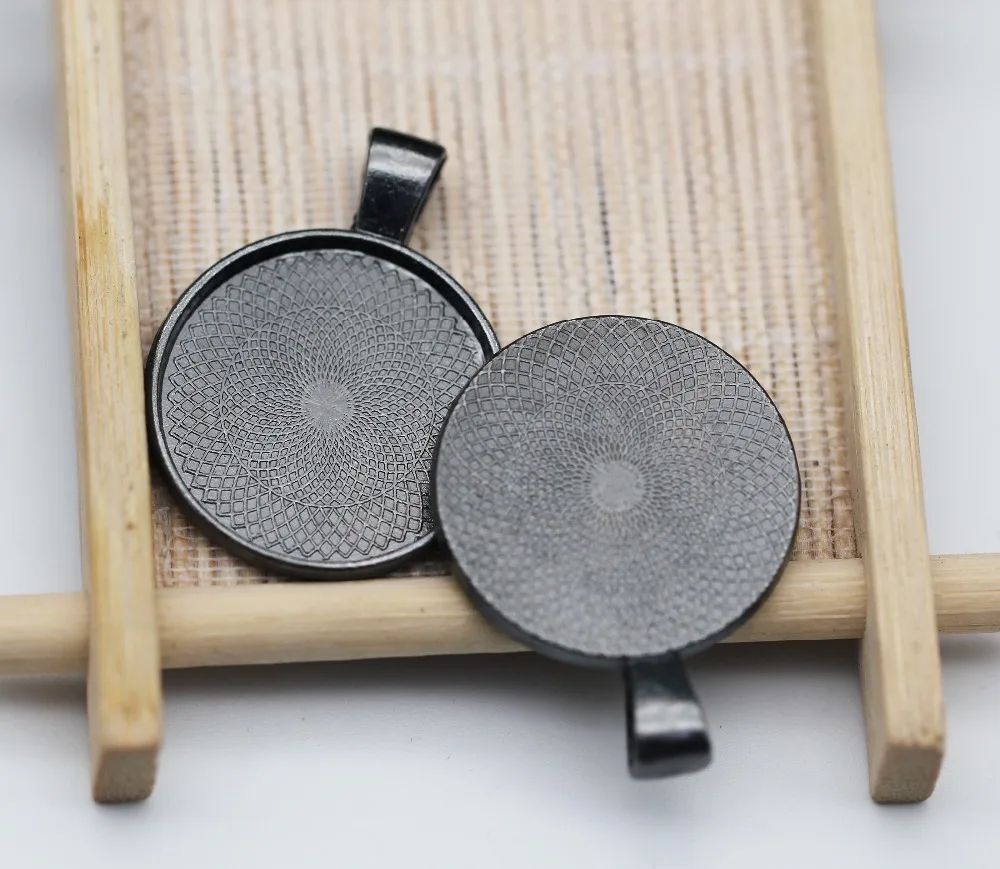 50 шт многоцветное ожерелье кулон пустая Настройка Кабошон Камея основа лоток