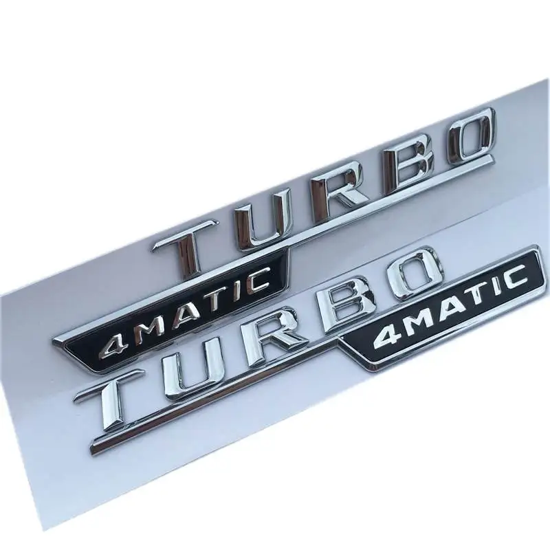 10 пар/лот ABS Embleme для TUR-BO 4matic эмблемы Стикеры эмблема | Автомобили и мотоциклы