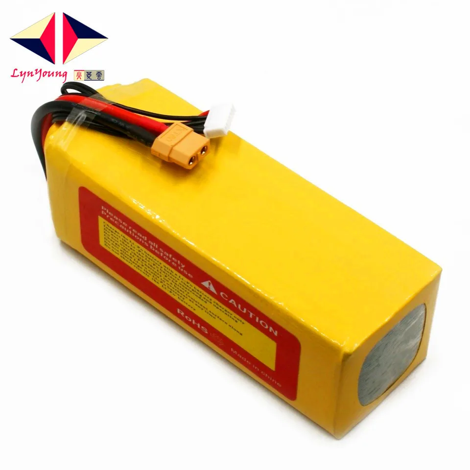 Аккумулятор HX Lipo 6S 22 2 в 5000 мАч 25C 30C 35C 40C 60C для радиоуправляемого дрона