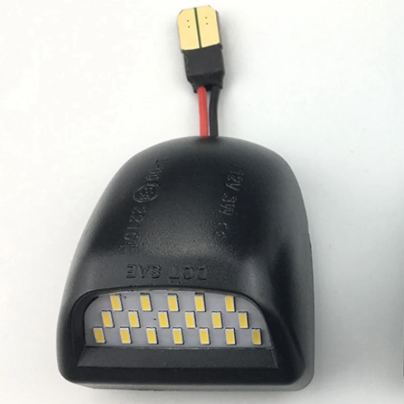 DHBH-18Led Освещение номерного знака корпус Ip68 для 2000-06 Chevy Tahoe Suburban Gmc Yukon черный Внутренний чехол матовый/глянцевый внешний C