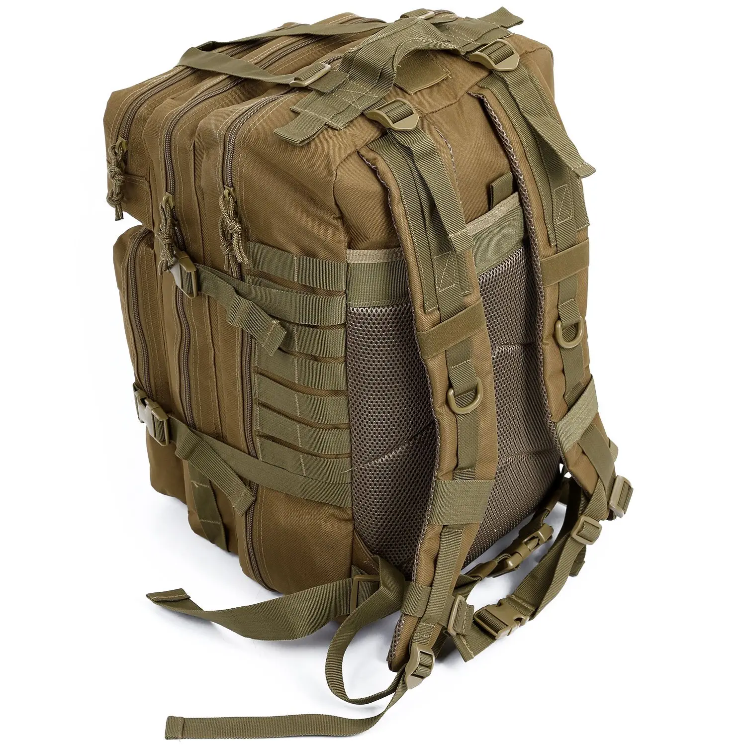 Khaki JHD 34L Тактический штурмовой пакет рюкзак армейский Молл Водонепроницаемый Ошибка сумка маленький рюкзак для наружного туризма кемпинга охоты(Kha - Цвет: Khaki