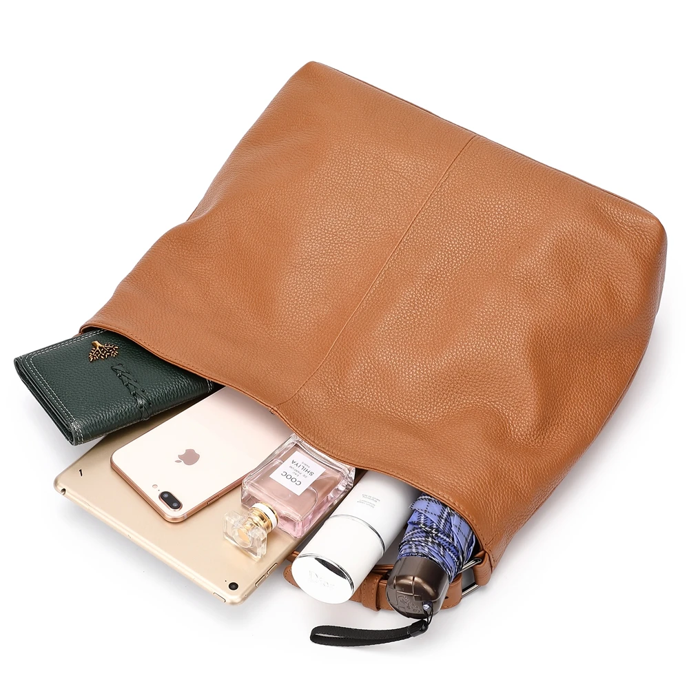 Женские сумки из 100% натуральной кожи роскошные мягкие с натуральным лицевым