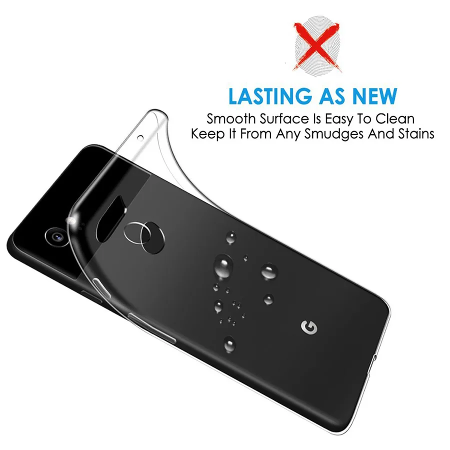 Silicon Transparent Case For Google Pixel 3A XL Lite 3 A Clear Ultra Thin Soft TPU Cover 4 3Lite Protective |