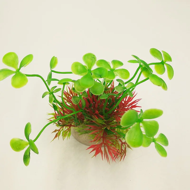 Аквариумные растения водная трава рыба украшение Искусственные пластиковые