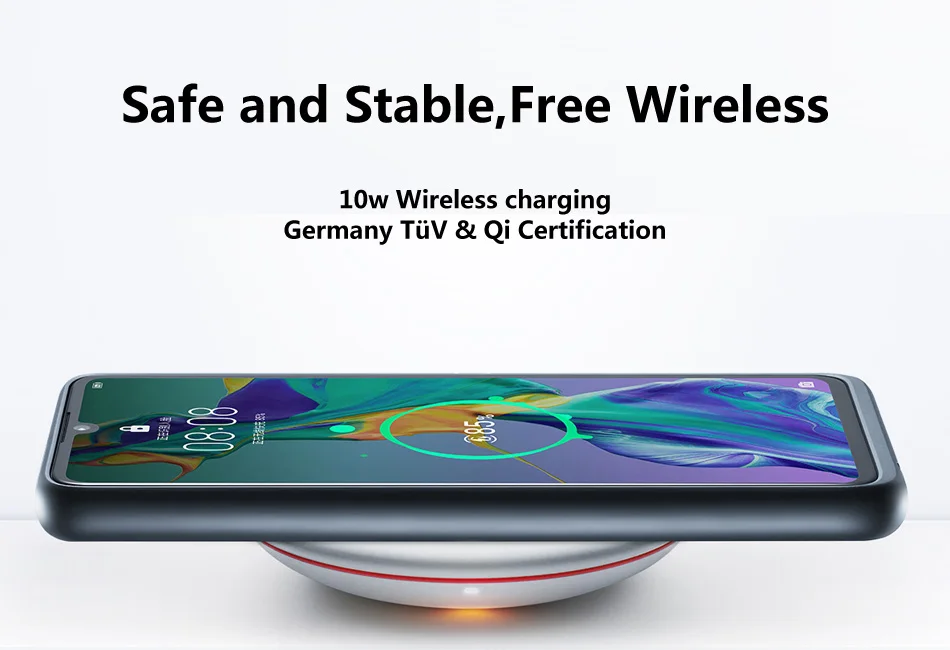 Huawei P30, беспроводной зарядный чехол, официальный huawei CNR216, UVT Qi, 10 Вт, Магнитная задняя крышка, поддерживает автомобильное крепление, ELE-L09/L29