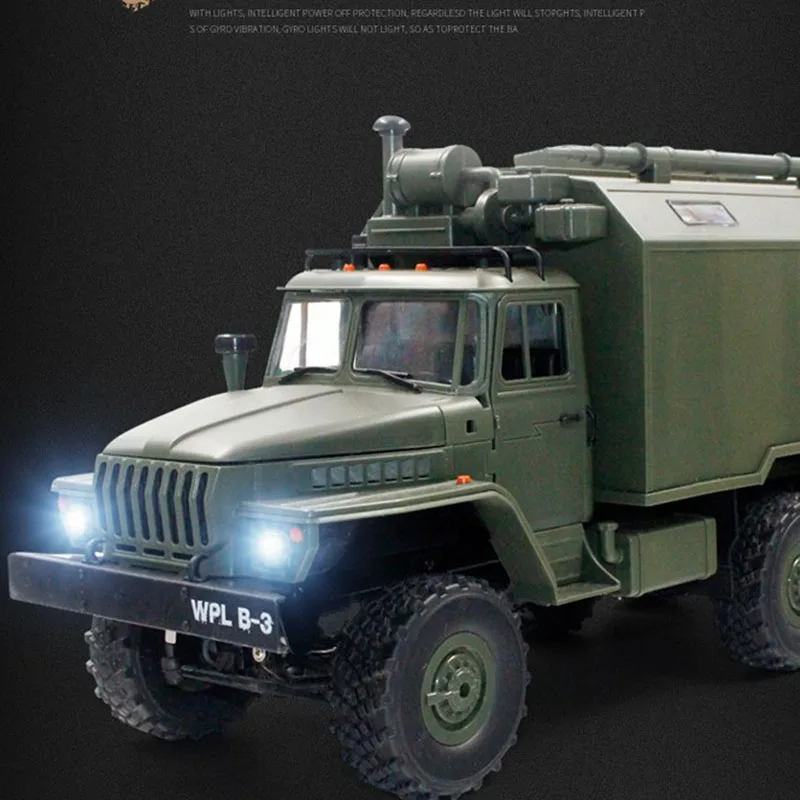 Новая игрушка 1:16 2 4G 6WD WPL B36 VS C24 военный автомобиль Урал Rc открытый рок гусеничный