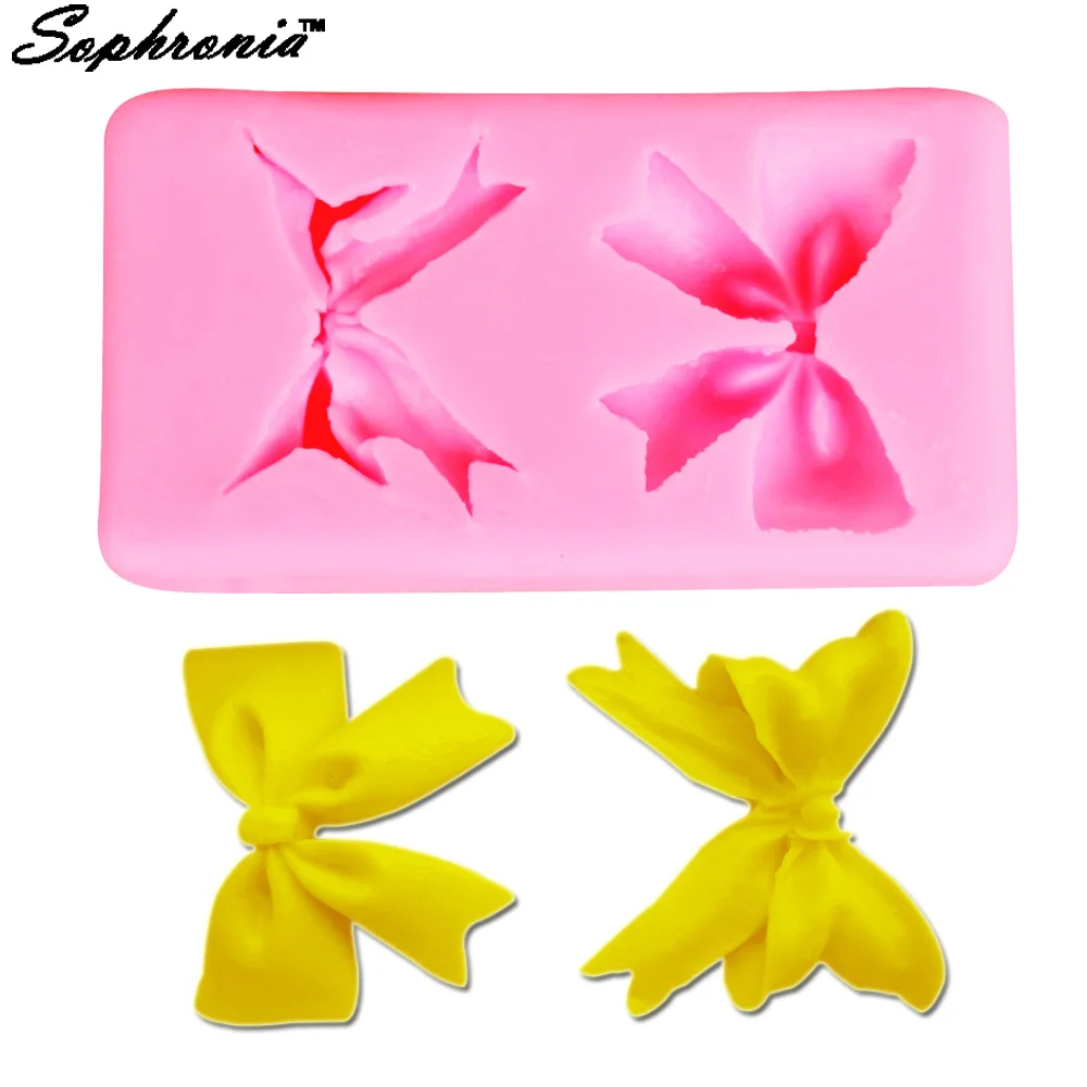 

10PCS/SET Butterfly Bow Silicone Mold Cake DecoratingTools Silicone Mold Baking Tools Cakes Tools Silicone Molds m085