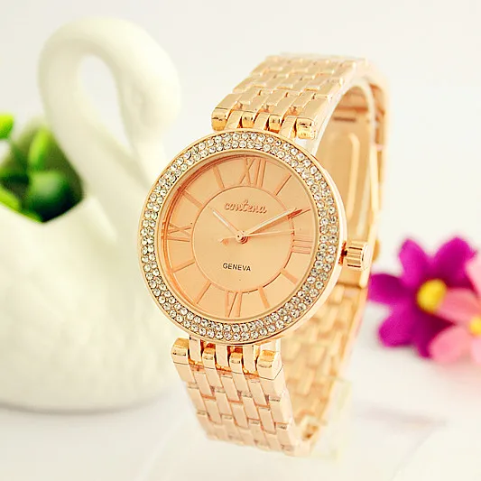 2018CONTENA Korean fashion female watch small bracelet decoration ladies slim simple large dial tide | Наручные часы