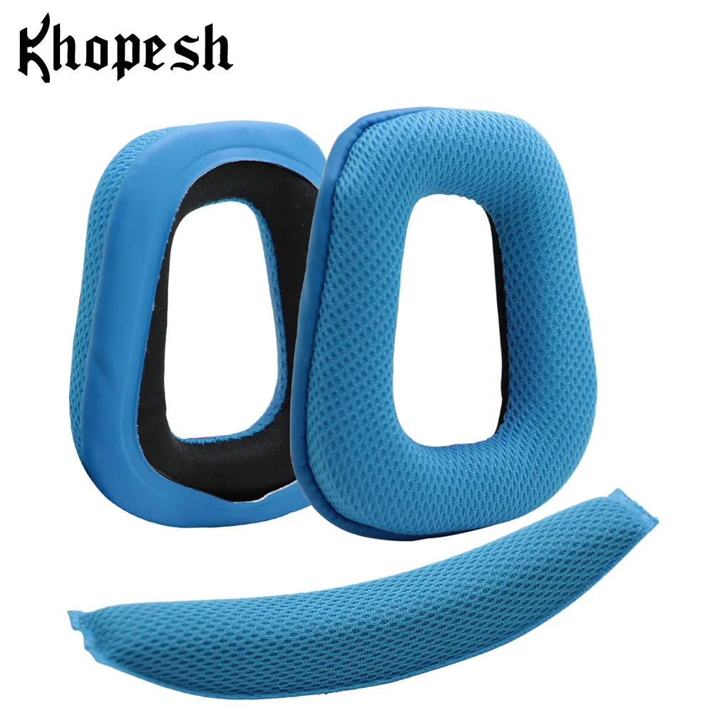 Khopesh амбушюры для Logitech G930 G430 F450 повязка на голову Сменные наушников | Электроника