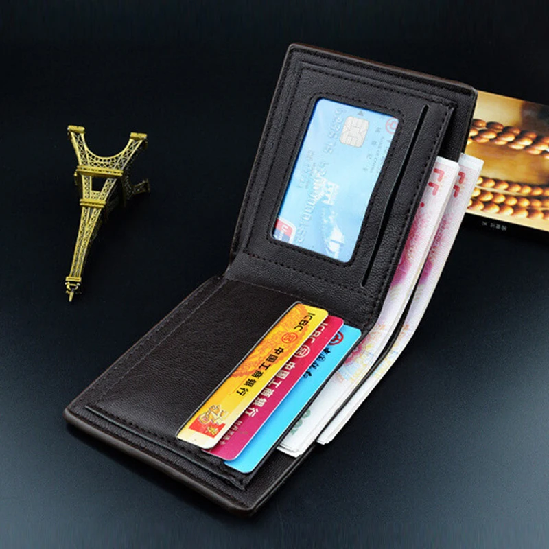 Мужчины кожаный бумажник монета держатель карты 2017 Горячие Продажа известный