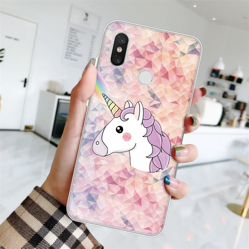 mhdjs TPU чехол для Xiaomi Redmi 7 4X3 S 4A 5 Plus 6A Go S2 Note 3 4 5 4X 5A 5A 6 7 Pro Unicorn Прозрачный чехол для Redmi K20 Pro - Цвет: mhdjs