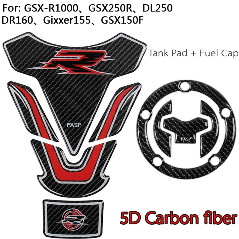 G008-15 Крышка топливного бака наклейка накладка наклейка для GSX S1000F R600 R1000 S750 - Цвет: G008-15
