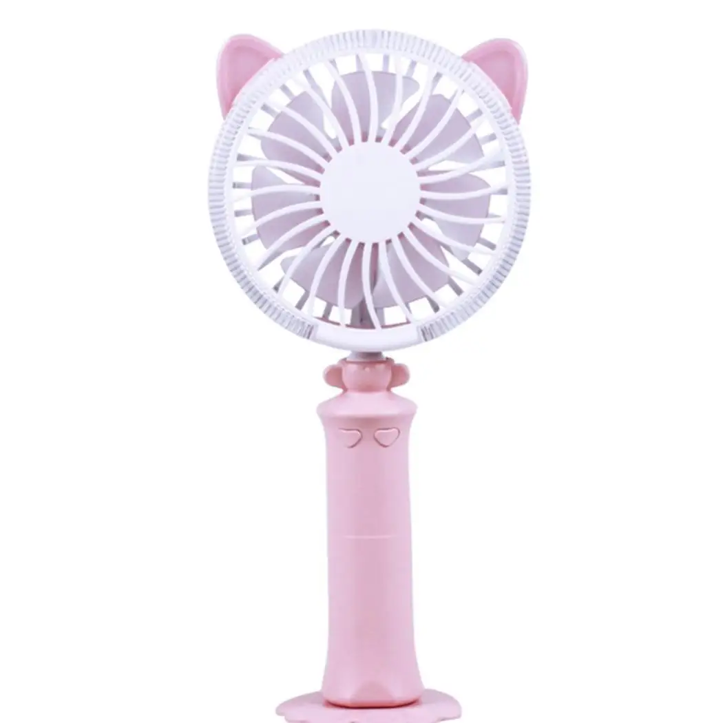 Портативный USB портативный мини вентилятор СВЕТОДИОДНЫЙ Ночник настольный с