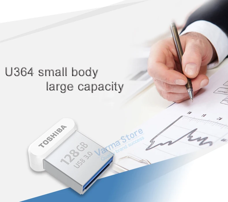 Toshiba USB флэш-накопитель 3,0 U364 Скрытая Drive USB3.0 высокое Скорость 64 GB флешки Transmemory Mini USB флэш-накопитель Micro