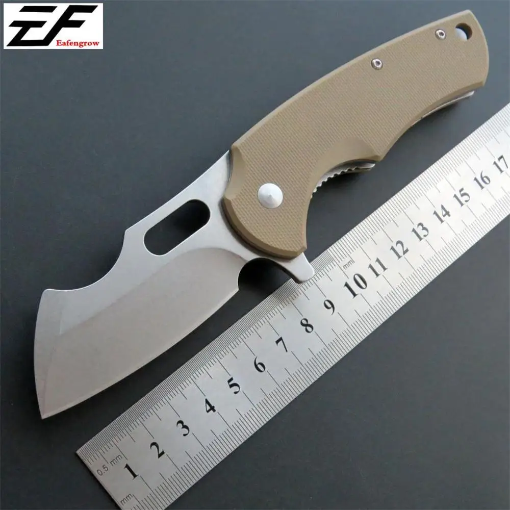 A2 Eafengrow EF13 58-60HRC D2 лезвие G10 ручка складной нож для выживания, инструмент для кемпинга, карманный нож для охоты Тактический уличный инструмент EDC - Цвет: A2