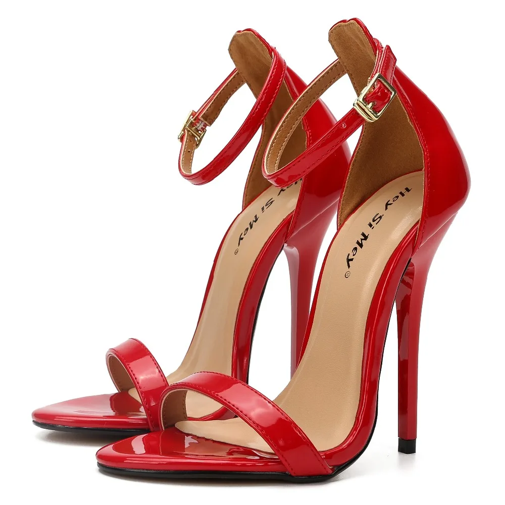 HSM zapatos mujer Женская обувь Обувь на шпильке Трансвеститы Босоножки каблуке 14 см