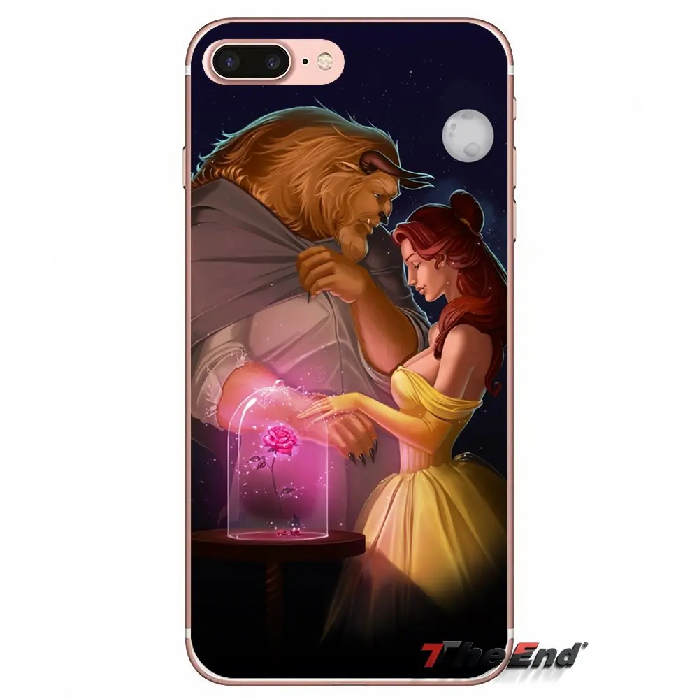 Прозрачный чехол из ТПУ для iPhone X 4 4S 5 5S 5C SE 6 6S 7 8 Plus Samsung Galaxy J1 J3 J5 J7 A3 A5 2016 2017 red rose beauty