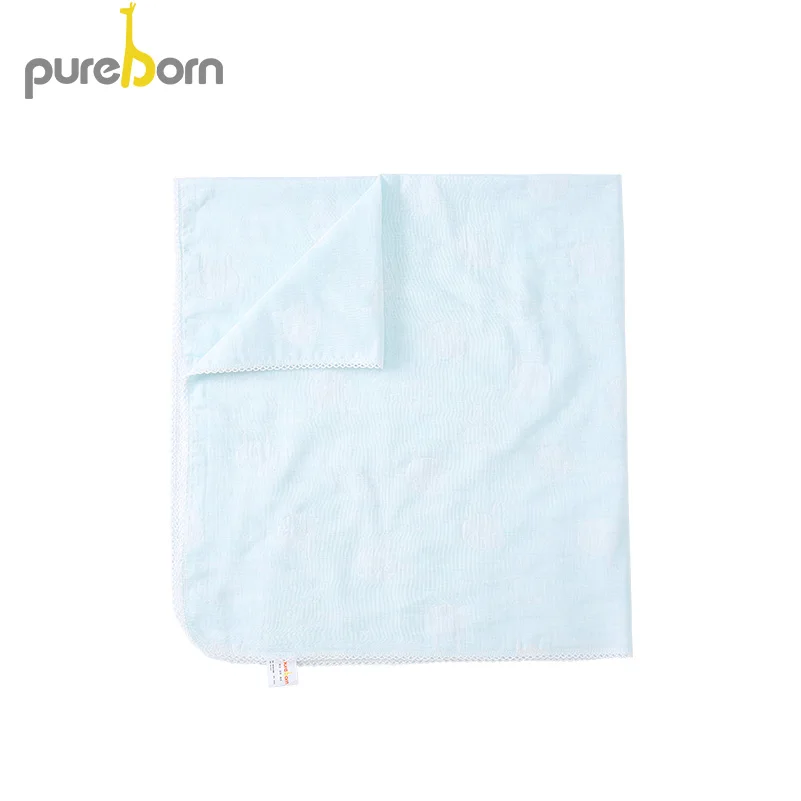 Детское банное муслиновое полотенце Pureborn хлопковое сушильное пляжное детское