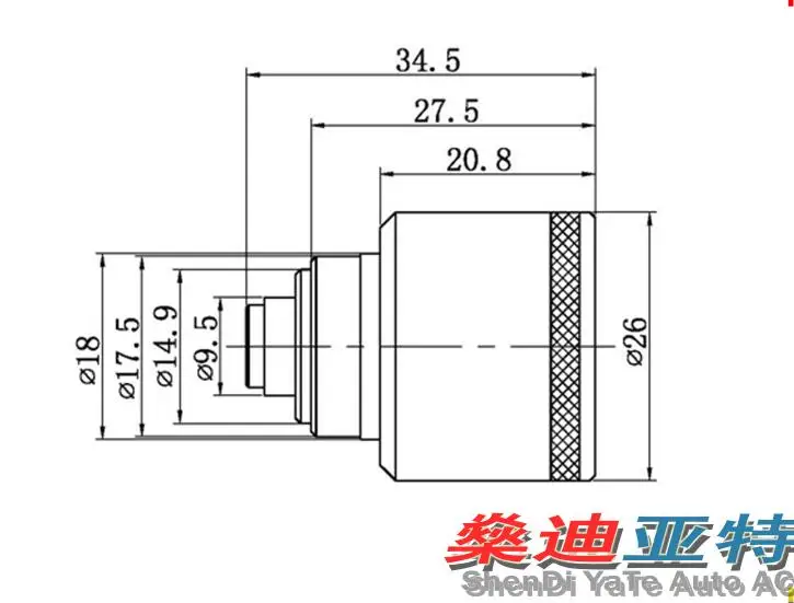 Автоматический регулирующий клапан компрессора кондиционера Соленоидный