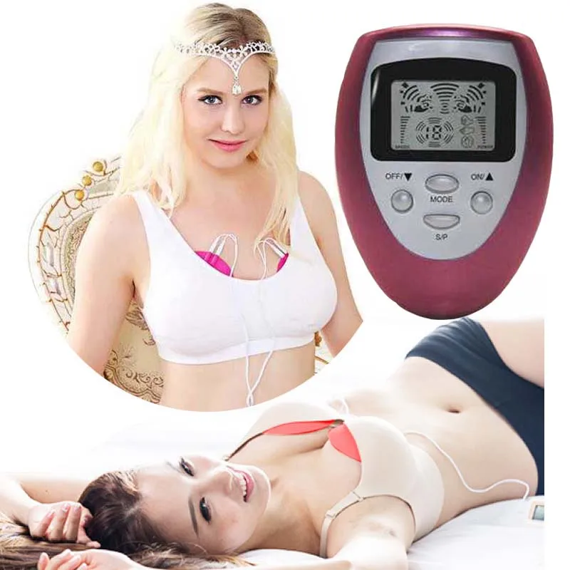 

Electronic Breast Enhancer Bust Enlargement Growth Muscle Stimulator Pulse Massager Patch Chest Massage Enlarger For Women