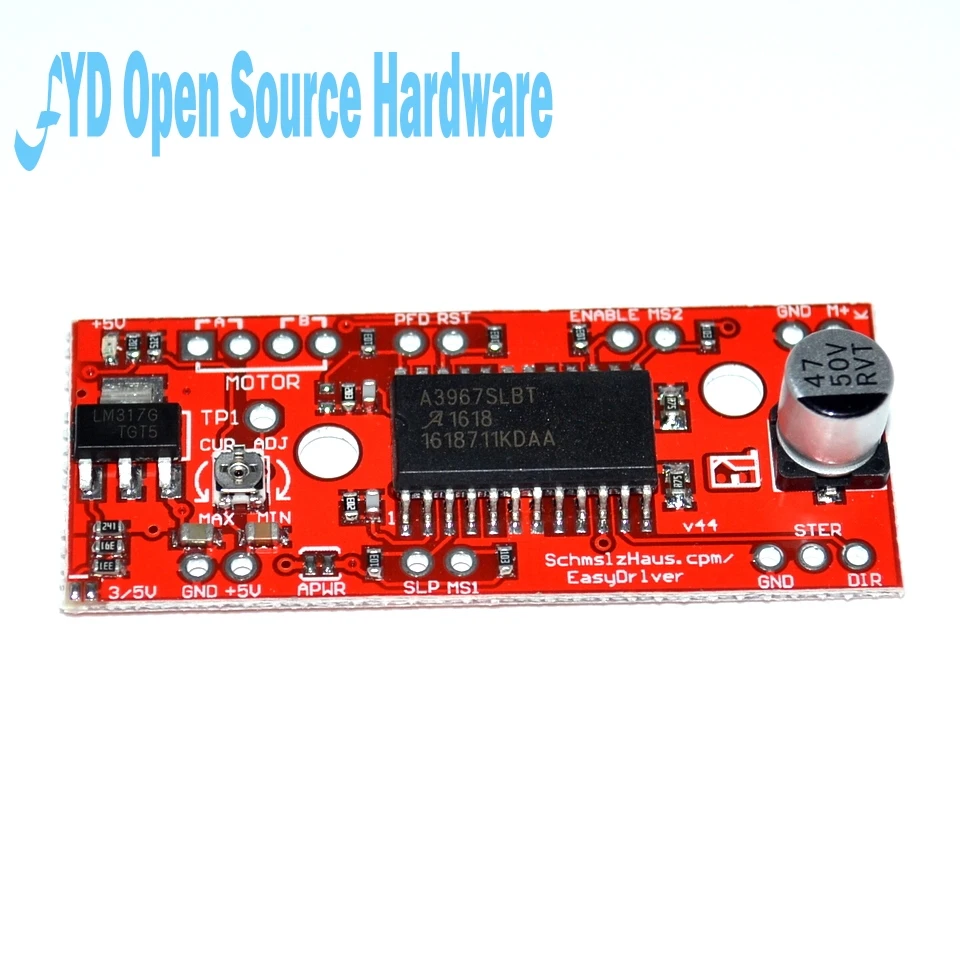 5 шт. A3967 шаговый двигатель EasyDriver Драйвер двигателя V44 для arduino макетная плата 3D
