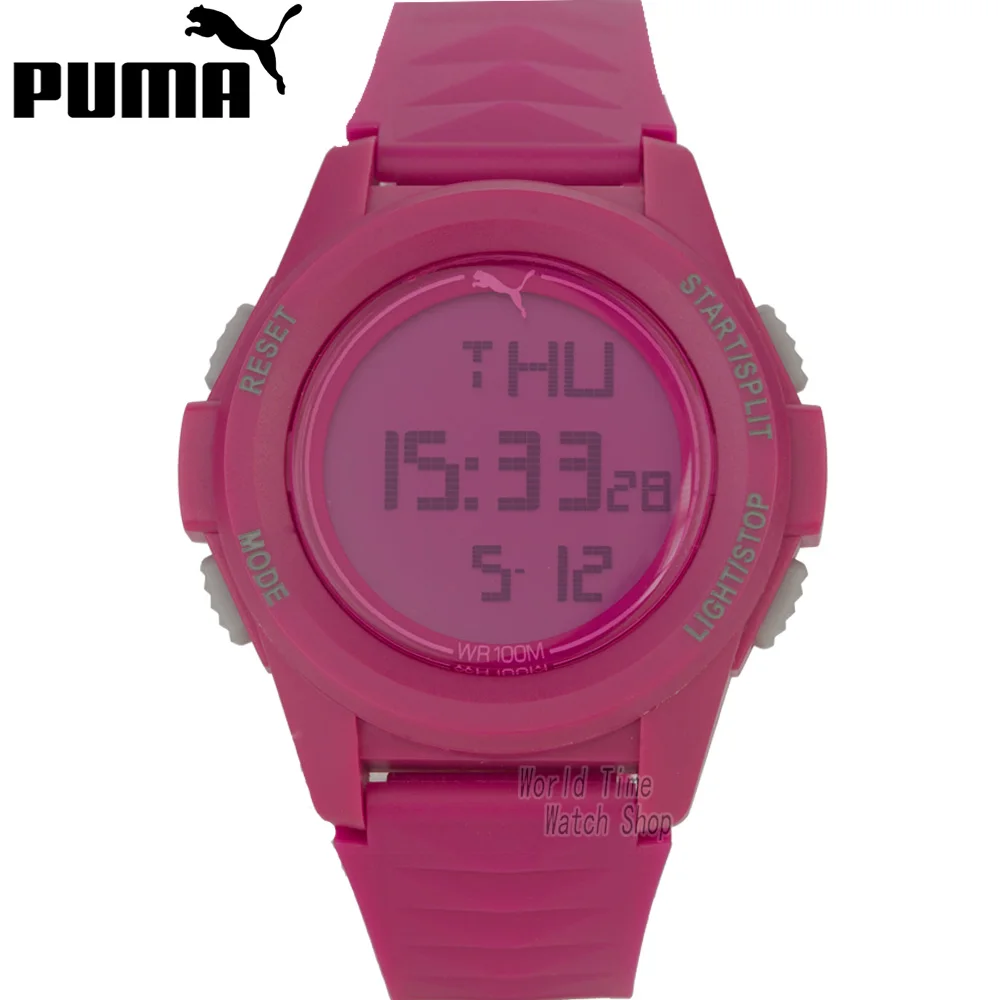 PUMA часы guardare мужчин и женщин модное серия di rotazione Многофункциональный ди cronometraggio del движение del cristallo, часы для мужчин - Цвет: PU911161004-1