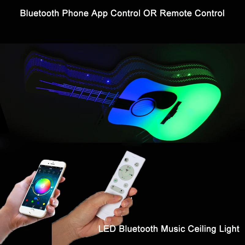 Modern LED ceiling Lights RGB Dimmable APP Remote control | Лампы и освещение