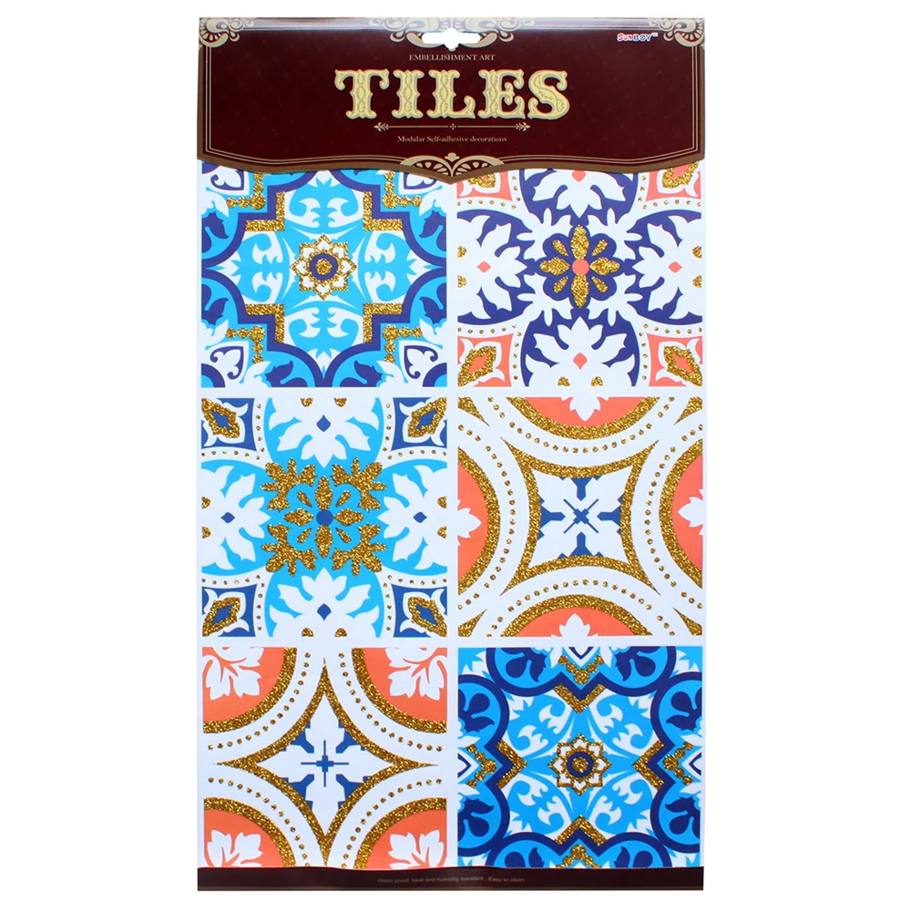 3D живопись обои ПВХ водостойкие самоклеящиеся настенные наклейки марокканский