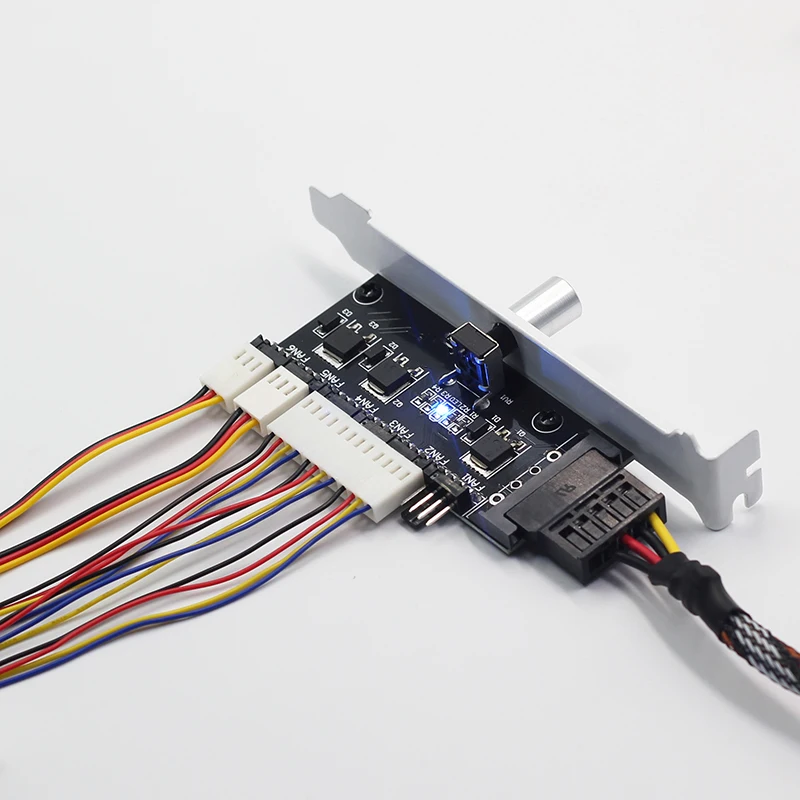 ПК 6 каналов 3 контактный охладитель охлаждающий вентилятор регулятор скорости