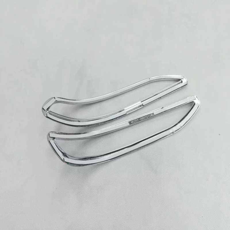 For Chevrolet Holden Equinox Third GE 2018 2019 2020 Car Chrome Rear FogLight Lamp Cover Tail Fog Lights Sticker Accessories | Автомобили