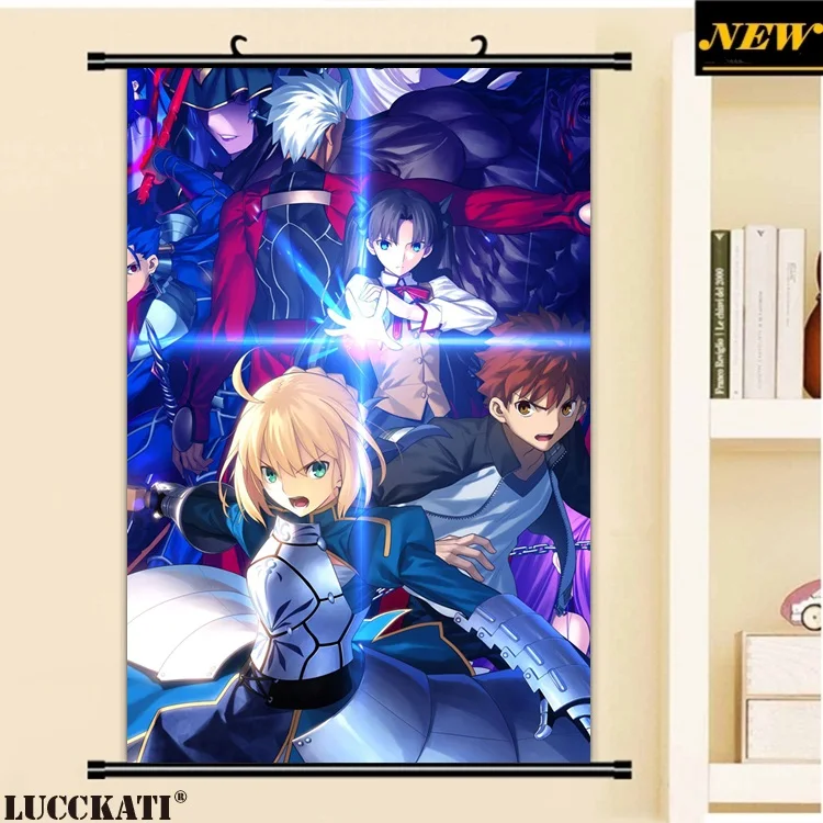 40X60 см Тип Мун Fate/stay night нулевой F/sn сабля Рин меч мультфильм аниме стены картину