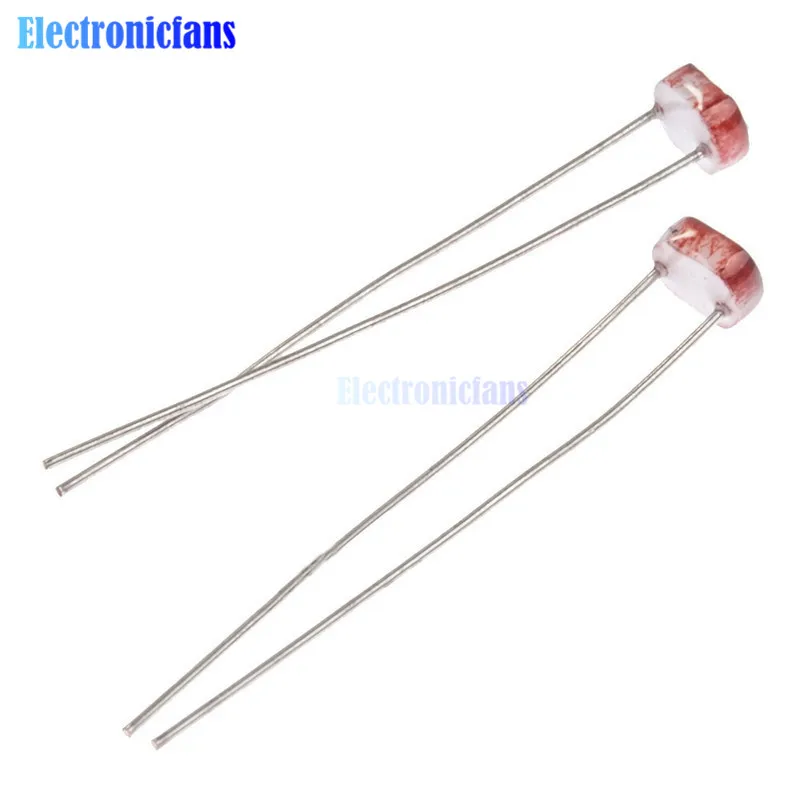 50 шт. LDR фотосветильник фоторезистор чувствительный 5528 GL5528 | Электронные