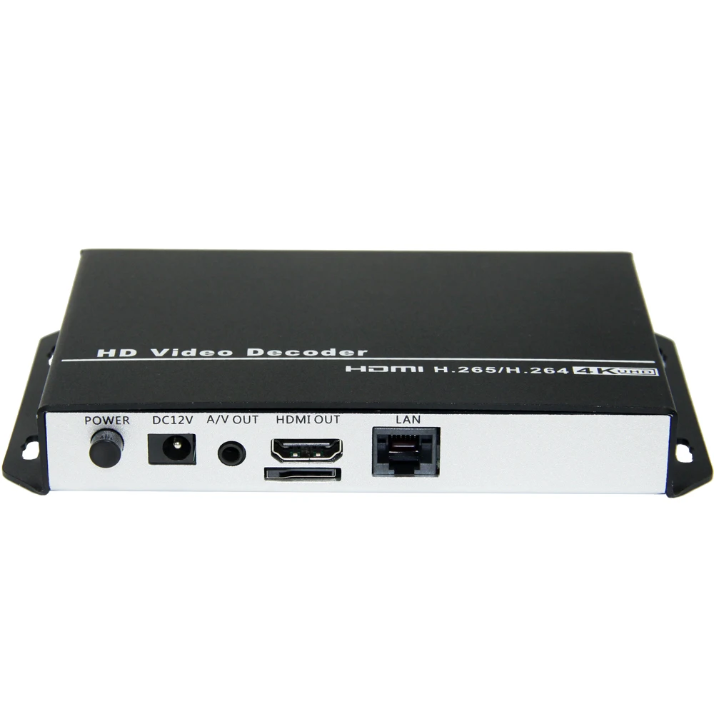 URay HEVC 4K Ultra HD H.265/H265 и H.264/H264 HDMI AV RCA декодер потокового видео для декодирования HTTP RTSP RTMP UDP кодировщик