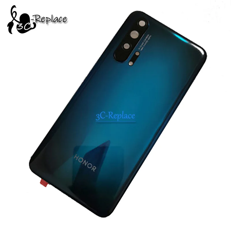 6,3 дюймов, для huawei Honor 20 Pro, YAL-TL10, YAL-AL10, YAL-L41, задняя крышка, крышка батареи, крышка, корпус, чехол, запчасти для заднего стекла