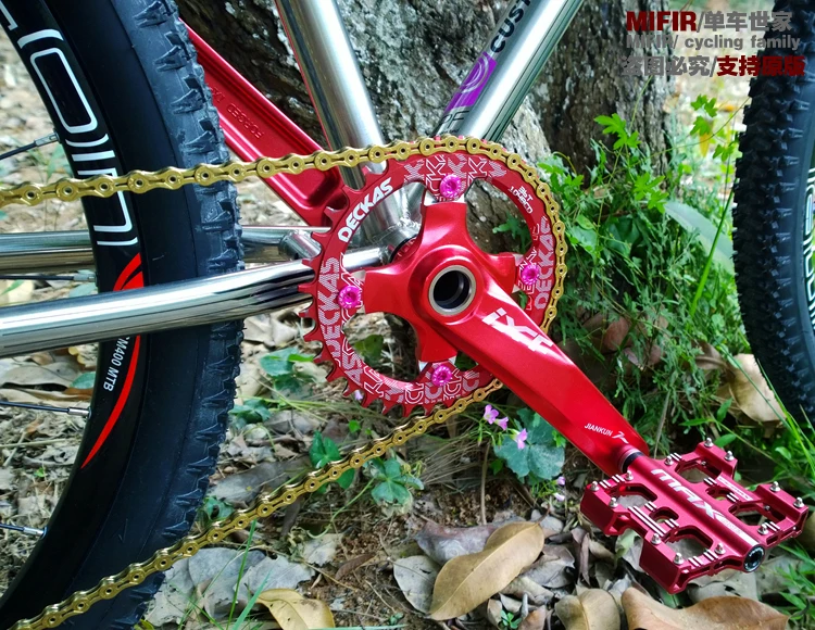Круглый 104bcd 32/34/36/38T горный велосипед MTB велосипед Узкий лоток широкая цепь из колец цепь для M370 M410 M610 M615 M670 M780