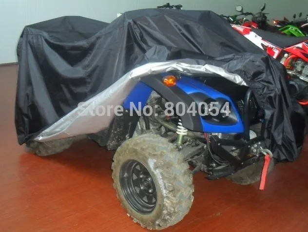 

Durable Indoor Outdoor ATV Quad Bike Motorcycle Cover Waterproof UV Protection 210x120x115cm New