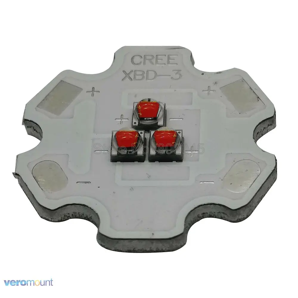 5 шт. Cree XBD XB D 3 светодиода чипа 9 Вт светодиодный излучатель света белый/теплый