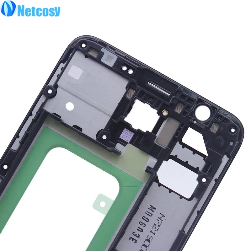 Netcosy ЖК-корпус средняя рамка Лицевая панель рамка сменная часть для samsung Galaxy J7 Prime On7() G610 и отвертка
