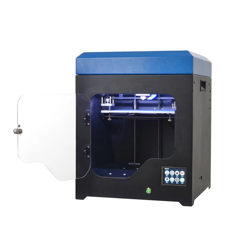 3D принтер FDM с двумя форсунками устройство для печати на рабочем столе пла абс