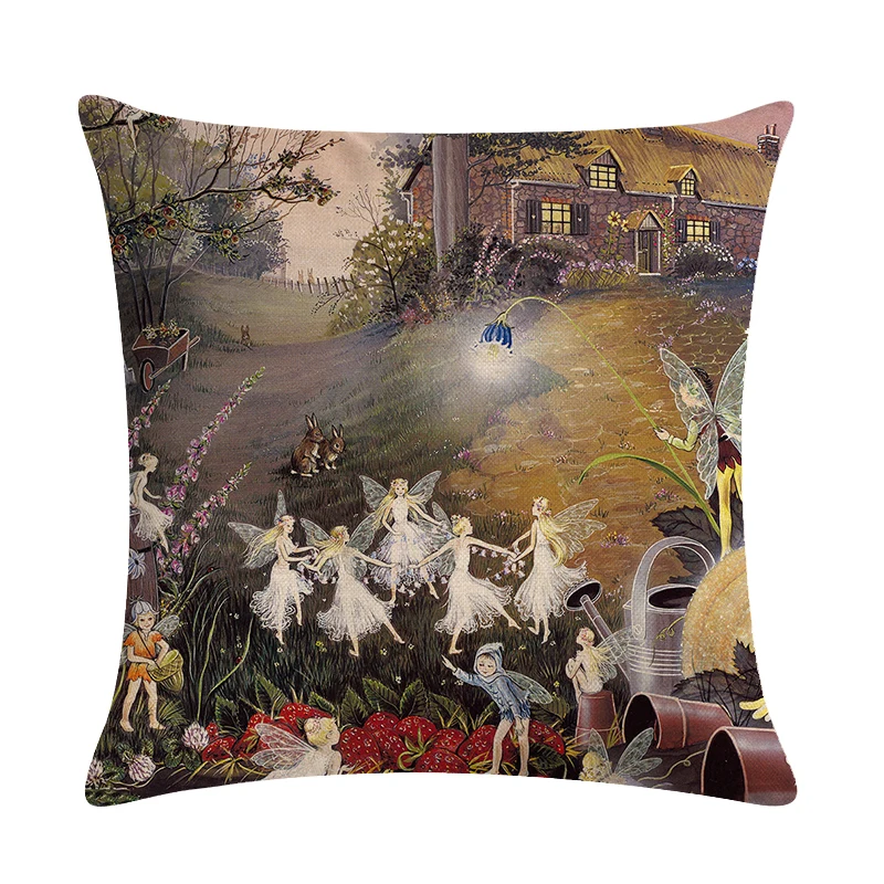 Крылатая духовная наволочка декоративная чехол для дивана 45*45 см украшение дома |