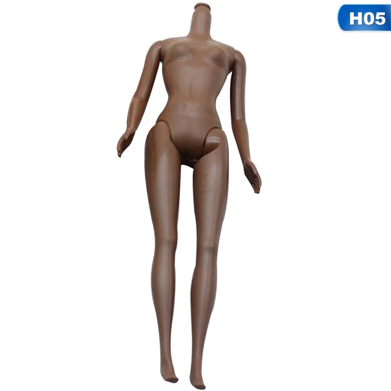 1Pcs 29cm Jointed DIY Doll Body Without Head DIY Movable Nude Naked Doll Body For Doll Toys For Children Gifts - Цвет: H05
