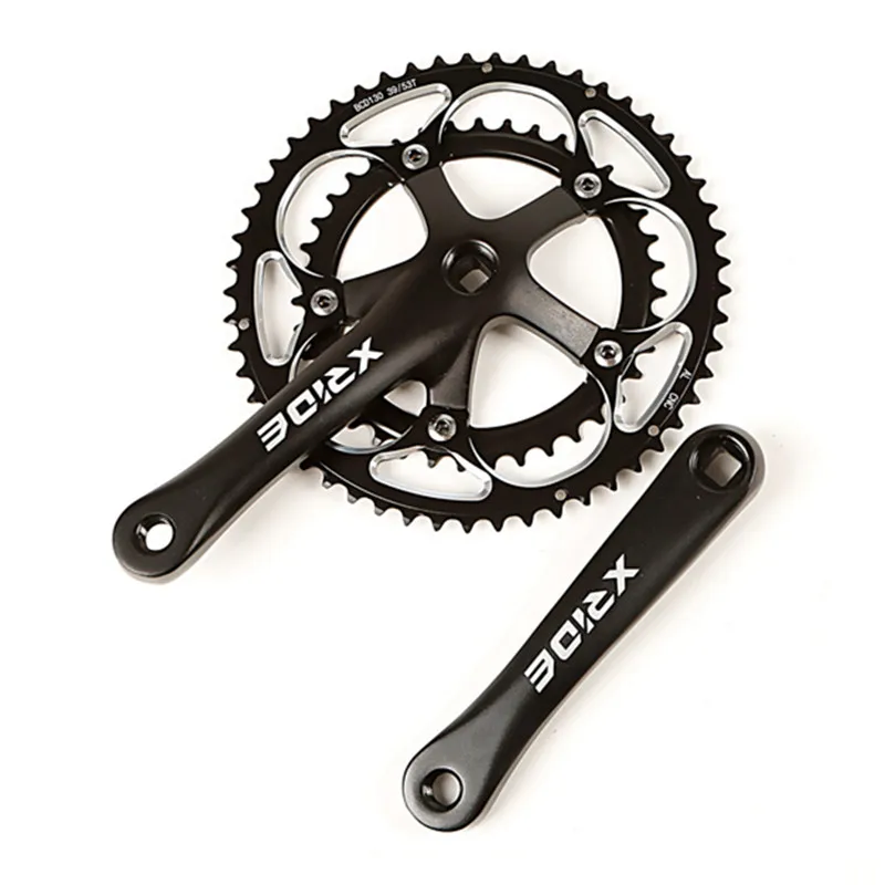 

Q705 Высокое качество 8 9 10 скорость алюминиевый сплав CNC квадратное отверстие зуб 39-53T складной велосипед зубчатая пластина рукоятка велосипе...