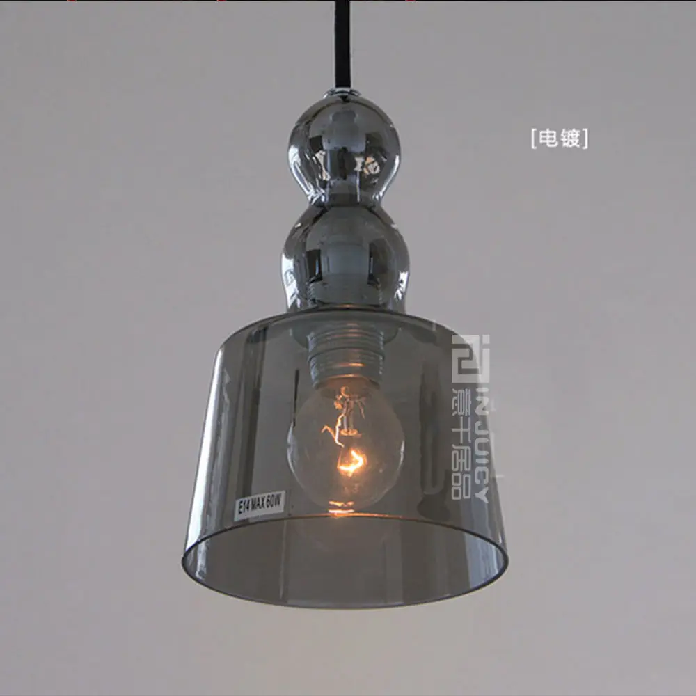 Американский стеклянный парфюм светодиодное освещение подвесной светильник Droplight Лофт коридор кафе бар