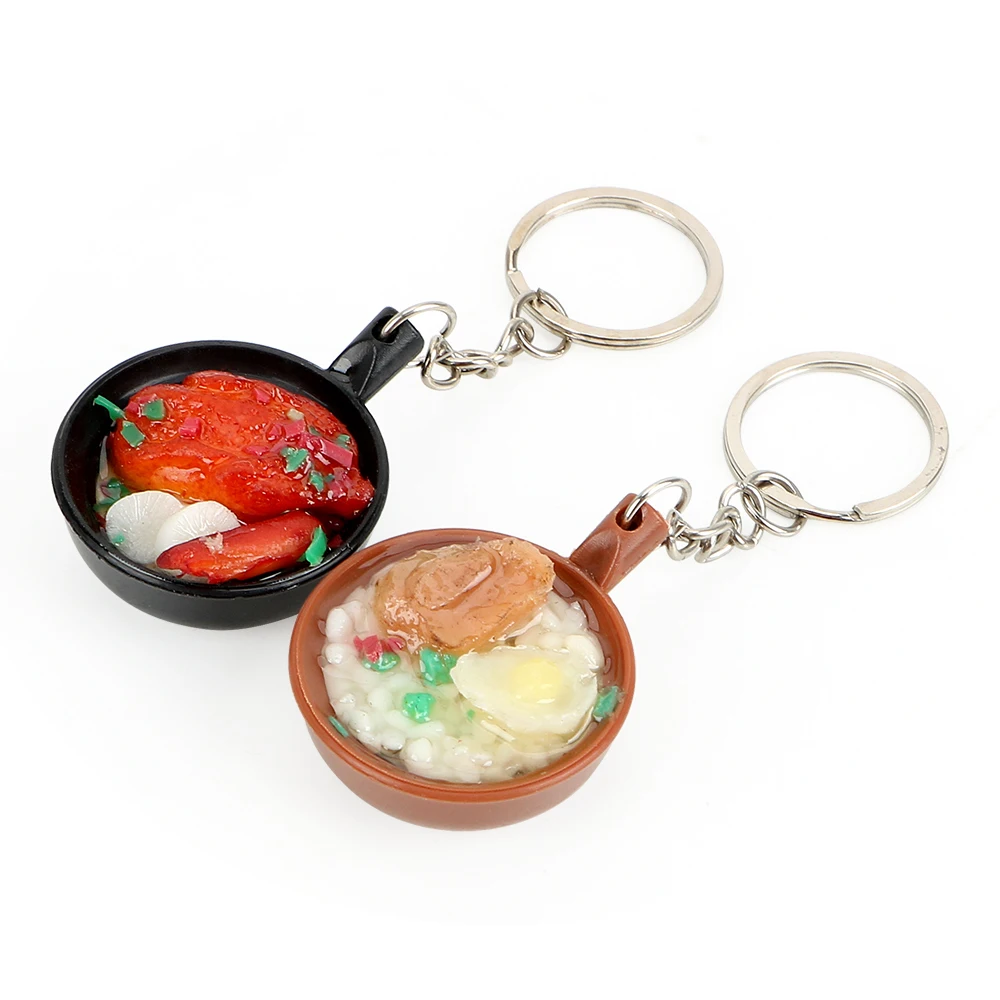 LEEPEE случайные авто аксессуары для мужчин и женщин подарок Мини Чаша еда брелок