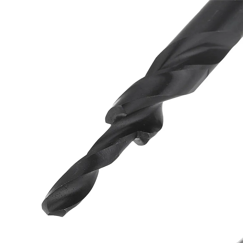 

DANIU M3-12 180 Degree HSS Twist Step Drill Bit Two- Conutersunk Drill Sub-Step Drill For Cast Iron Tool Steel
