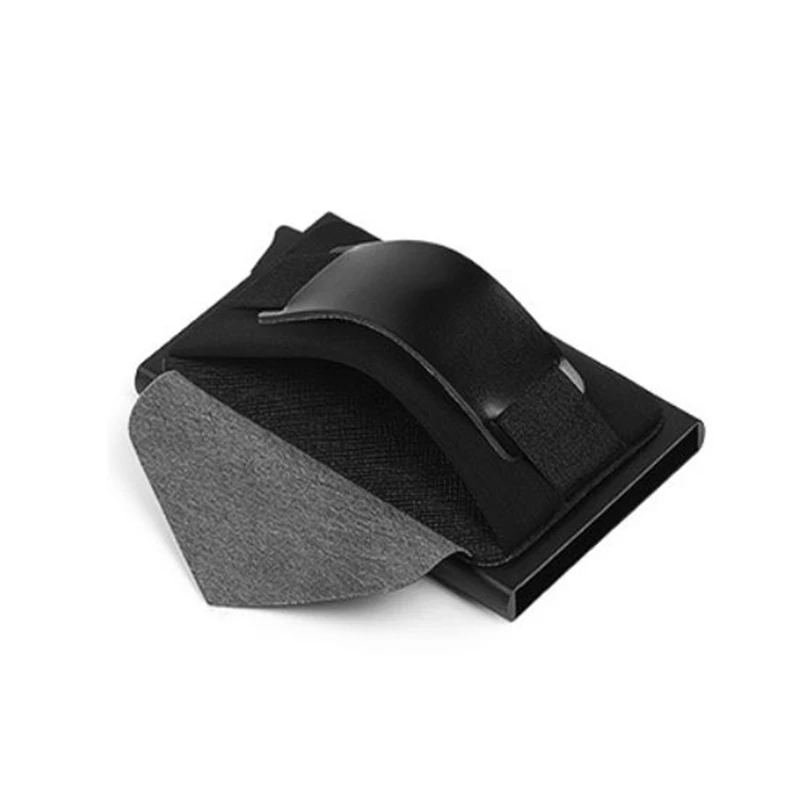 Men Aluminum Wallets With Back Pocket ID Card Holder RFID Blocking Mini Slim Metal Wallet Automatic Slide Credit Coin Purse | Багаж и
