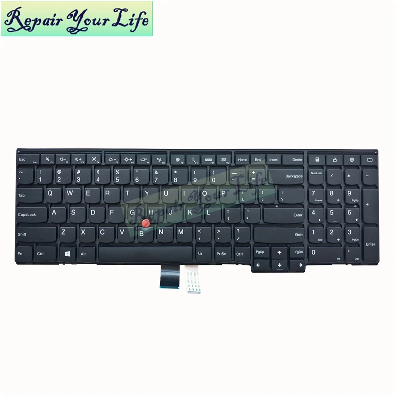 Новая английская клавиатура для Lenovo ThinkPad E531 L540 W540 T540P E540 Test Good P/N: 0C44913 04Y2348 KM