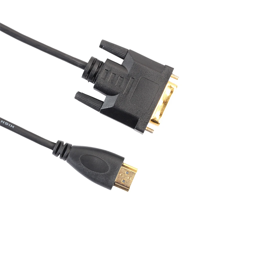 REXLIS 1080 P High speed HDMI/DVI адаптер 24 + 1 pin Позолоченные DVI кабеля HDMI конвертер для HDTV PC xbox