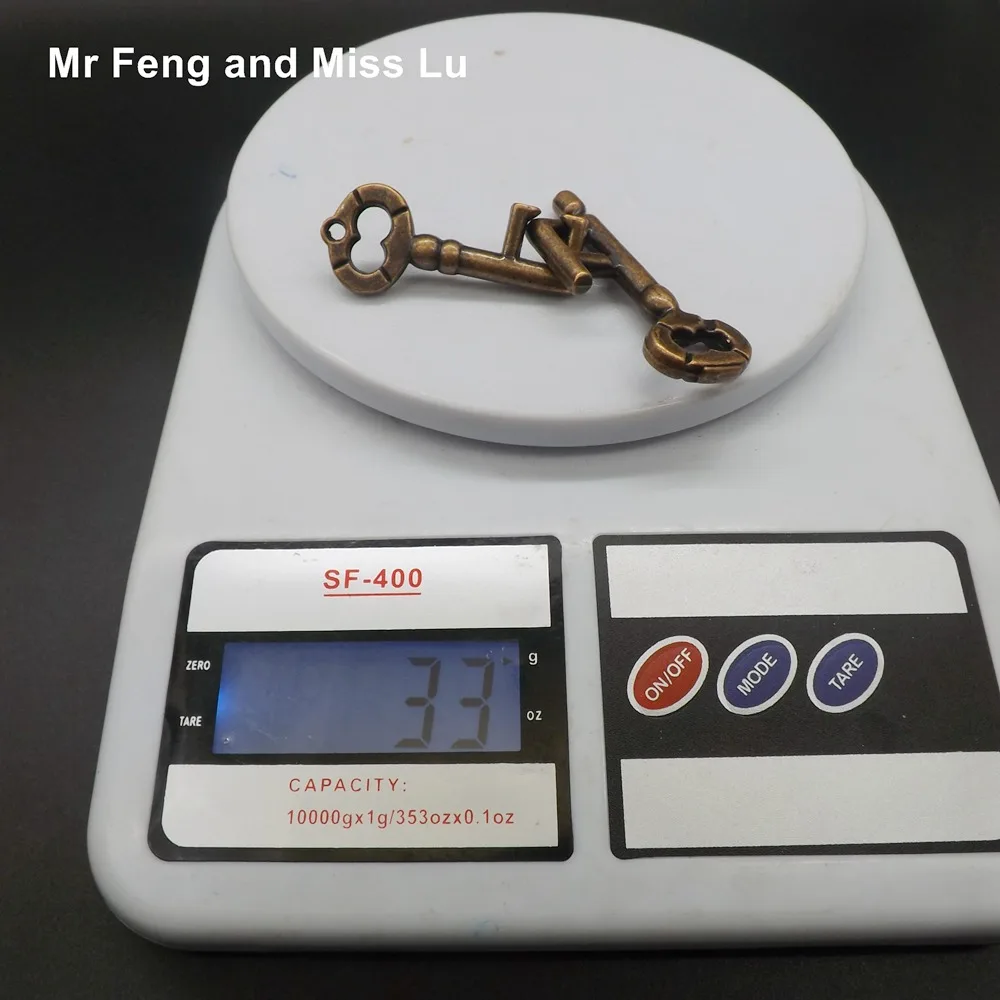 Retro Cast Alloy Key Ring Puzzle Logical Toy Open Brain Intelligence Games | Игрушки и хобби